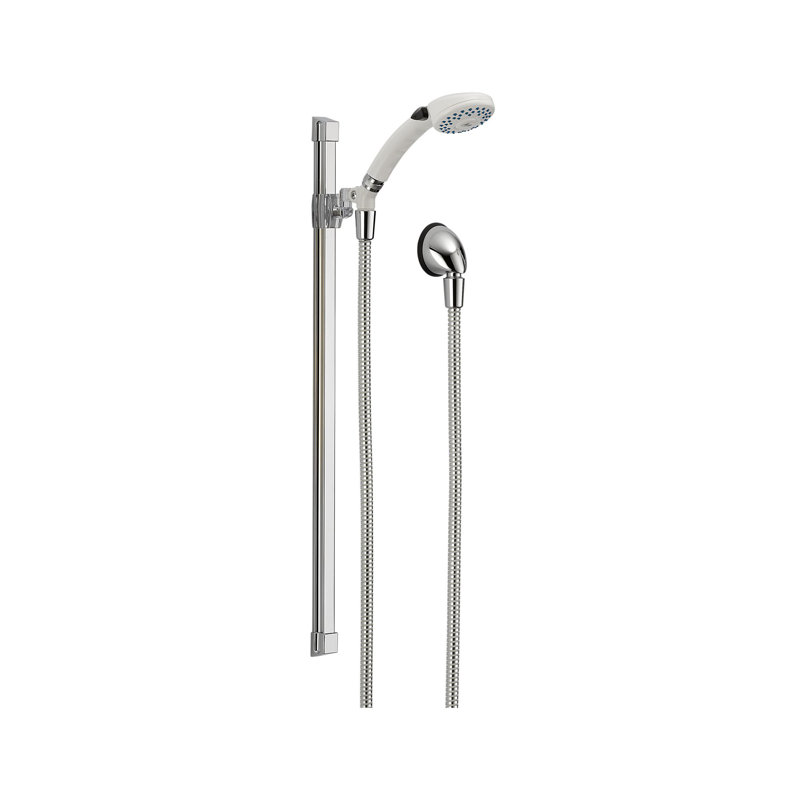 Pomme de douche à coulisse multifonctionnelle avec touchclean Universal Showering Components, Chrome, 70''
