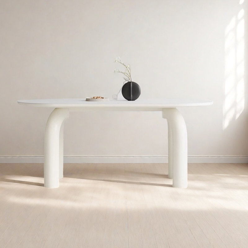 Table de salle à manger French French, H 29,5 po x L 70,9 po x l 31,5 po 