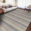 Gabbeh Wool Striped Area Rug