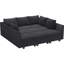 Canapé-lit modulaire surdimensionné en U avec chenille Uthyr Chenille-106913398-106913479