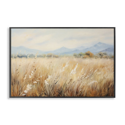 «Wheat Field Landscape», estampe numérique par Petal Prints Design