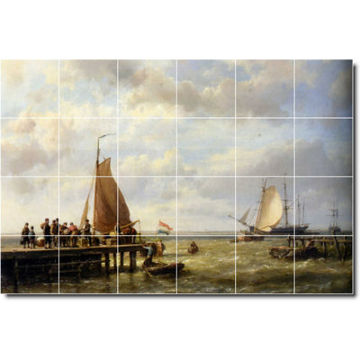 Carrelage mural décoratif en céramique 72 po x 48 po 12 po x 12 po