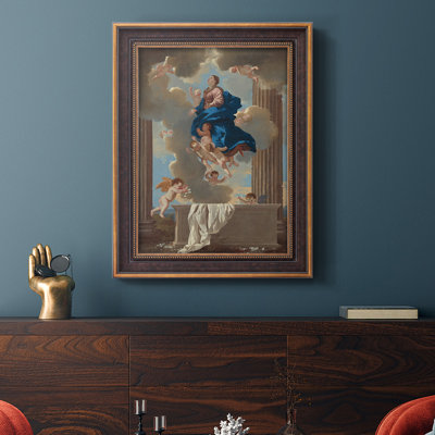 " The Assumption Of The Virgin " Painting Print