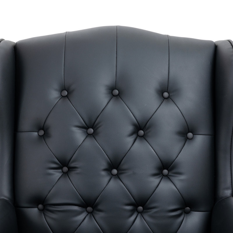 Corralitos Executive Office Chair, Ergonomic High-Back Desk Chair, Black