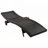 Outdoor Rattan Reclining Lounge Chair w/ Rolling Wheels & Pull-out Side Table-816998778