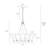 Jahkira 6 - Light Dimmable Chandelier