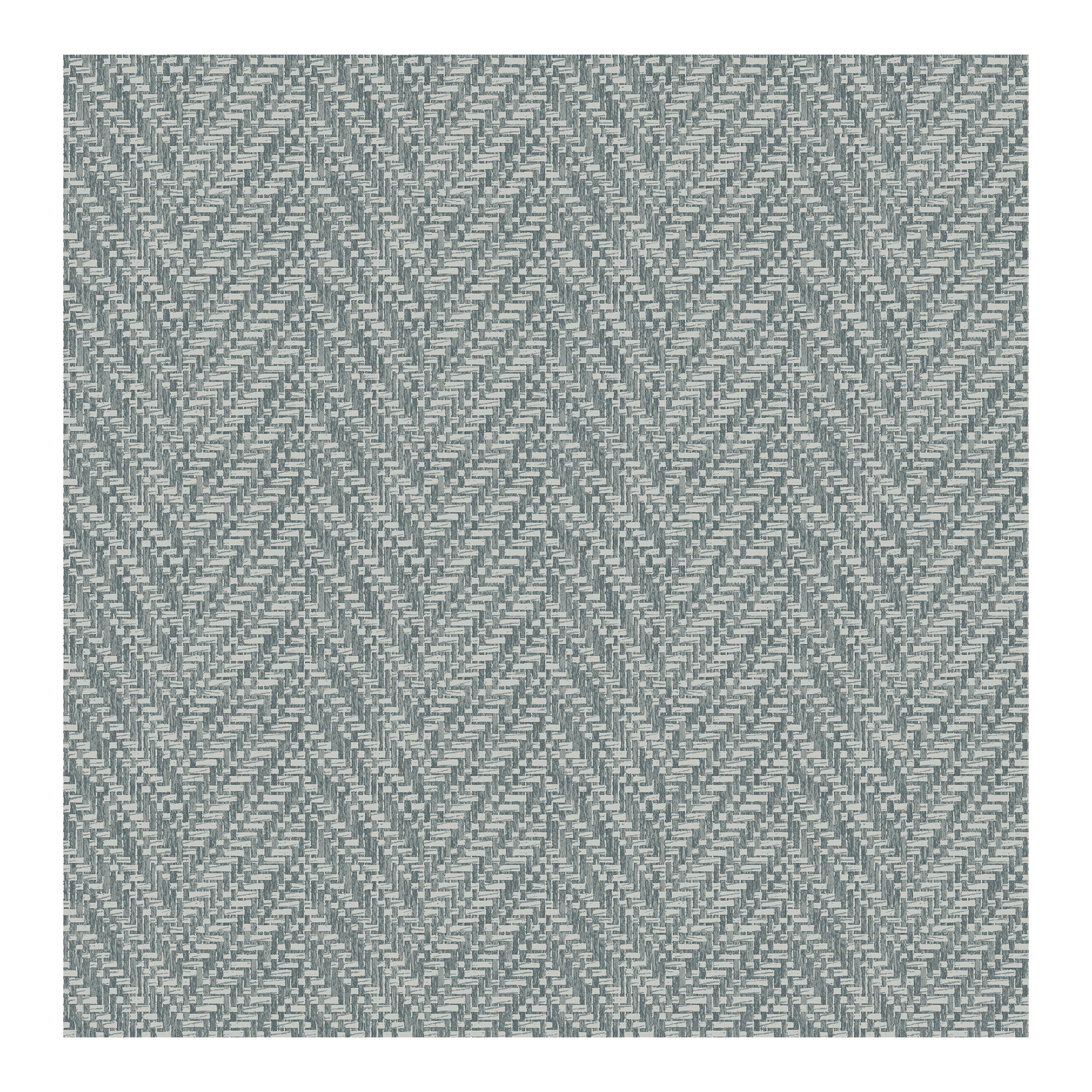 Ziggity Chevron Wallpaper, Aegean