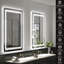 Miroir de salle de bain 36 "à DEL sans cadre, miroir intelligent-114879191-114879193