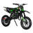 Kids Motorcycle, 49Cc 2-Stroke Gas Powered Motorcycle With Off-Rode Tire (Green)