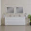 Ensemble de meuble-lavabo double 84 po Arjina-473727005