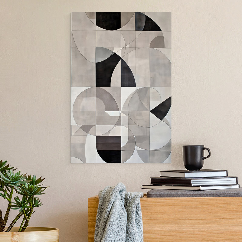 Série ABSTRACT XLIV - Impression sur toile seulement - NON CADRE, H 18 po x l 12 po