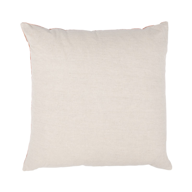 Equilibrium Abstract Linen Blend Throw Pillow, Rose Gold Abstract