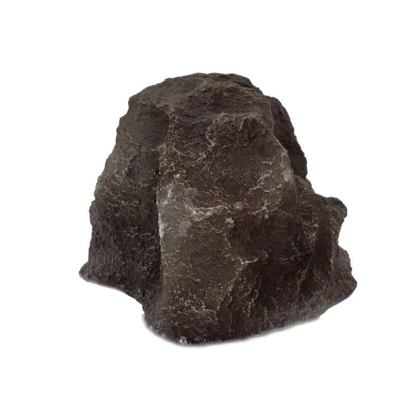 River Brown Fiberglass Artificial Boulder Rock Cover, 16"