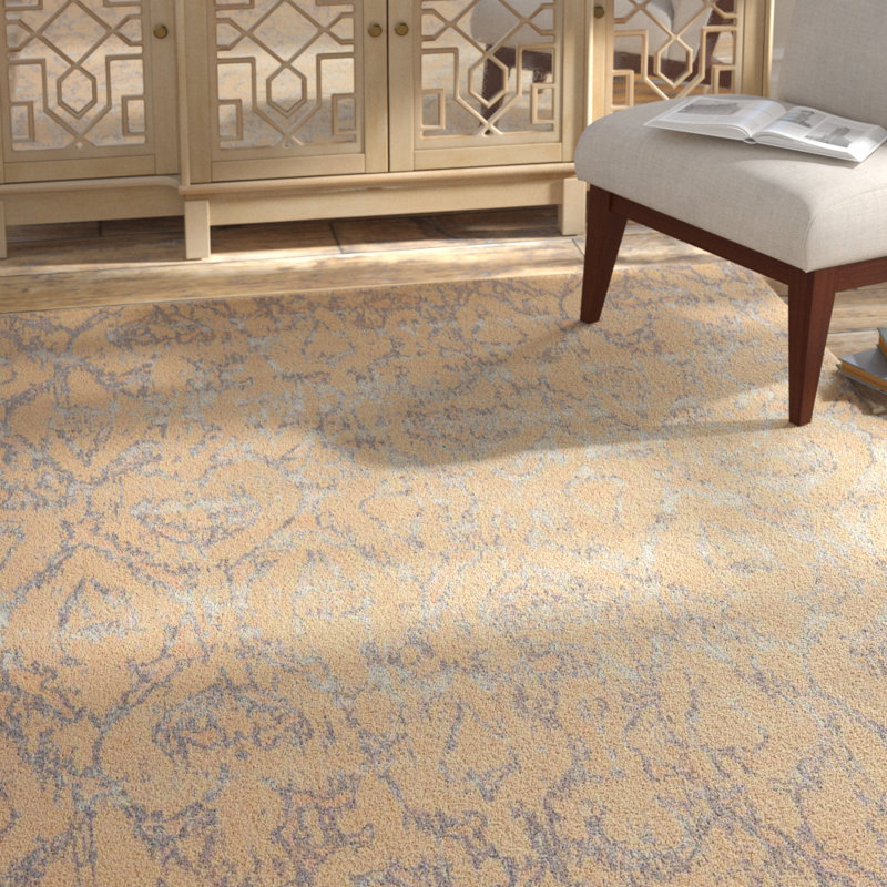 Tapis blanc Huntingtown, Rectangle 3 pi 6 po x 5 pi 6 po