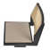 Pierre J Half Wicker in Solid Ash Black