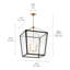 Luminaire suspendu de style lanterne à 4 lumières Delvin-1667825705-1637022312