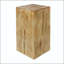 Ensemble de tables d'appoint empilables Retro MGO - 3 colonnes carrées, naturel-129458294