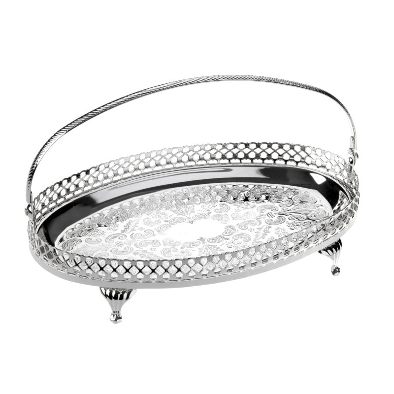 Queen Anne Silver Plated Tray