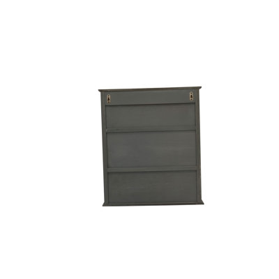 Armoire murale rétro avec portes découpées décoratives Vintage