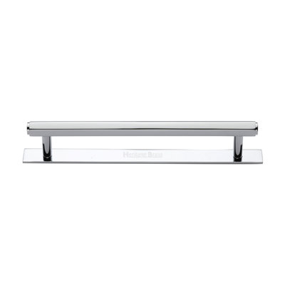 Heritage Brass Heritage Cabinet Pull Hexagonal Design with Plate