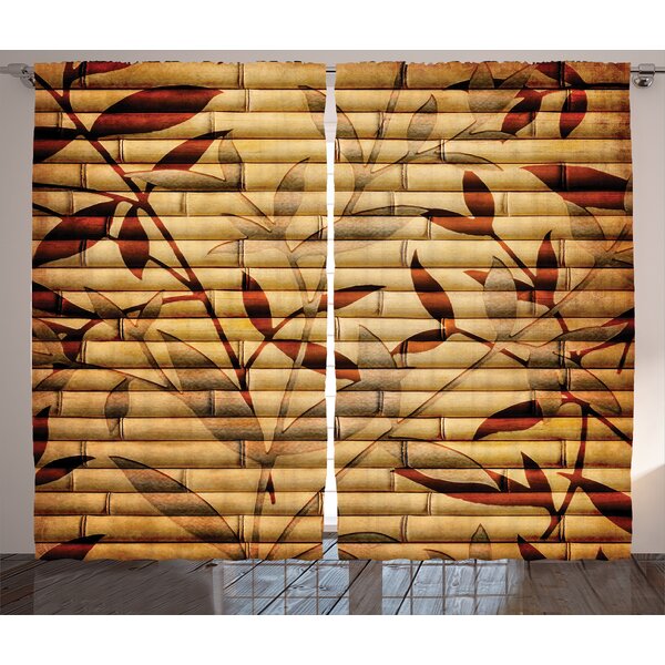 Red Barrel Studio® Latangie Polyester Semi-Sheer Curtain Pair | Wayfair