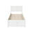  Jeinny Solid Wood Platform Bed with Matching Footboard-93820001-93819999