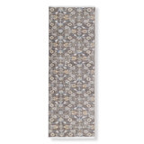 Wool Floral Area Rug in Brown/Blue