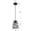Luminaire suspendu cônique unique 1 lumière Reinke-24356363