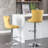 Kennasyn Swivel Upholstered Adjustable Height Counter Stool-481769123