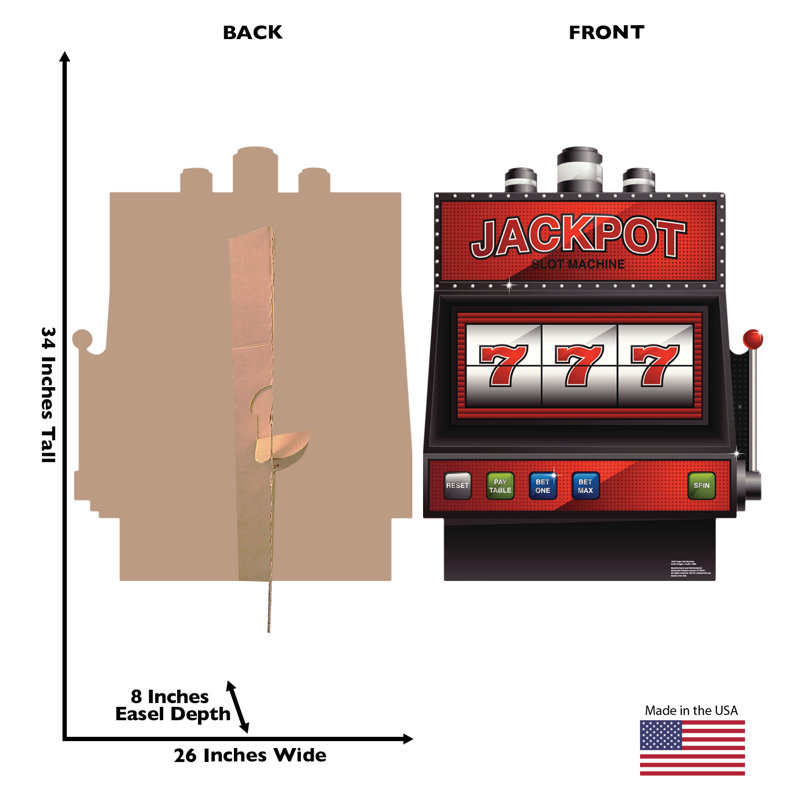 Vegas 34'' Cardboard Standup