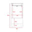 Generra Freestanding Bathroom Storage Furniture Set