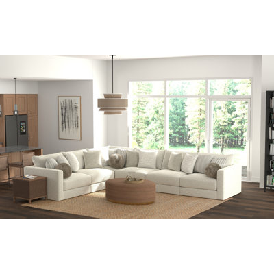 Ritzy 6-piece Modular Sectional
