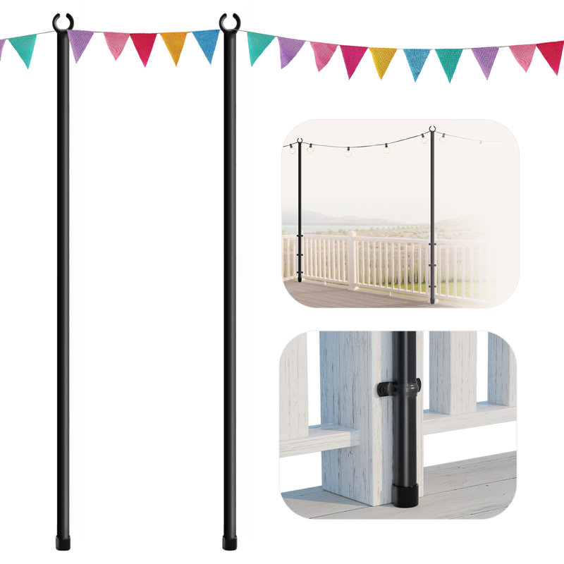 Quintica String Light Pole