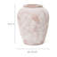 12.2'' Handmade Terracotta Table Vase