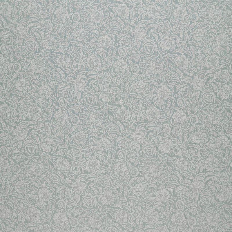 Annandale Weave Fabric, Wedgwood/Ivory