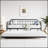 Sturdy Metal Daybed Frame with Trundle, Heavy Duty Steel Slat Support for Extra Sleeping and Storage