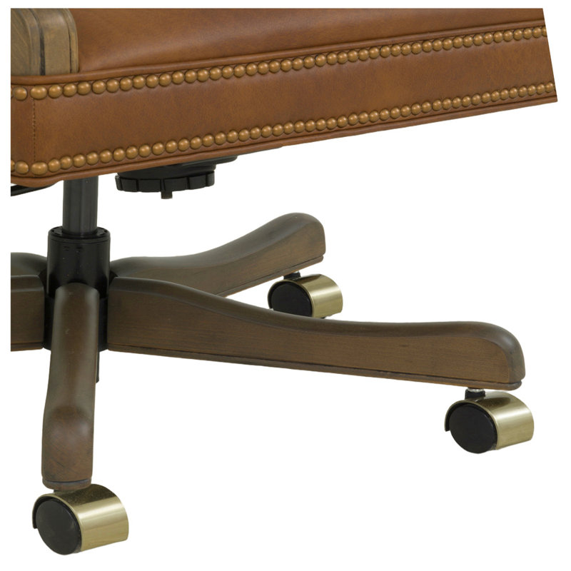 Office Chair, 1115 Saddle, Small Aged Bronze, Tobacco