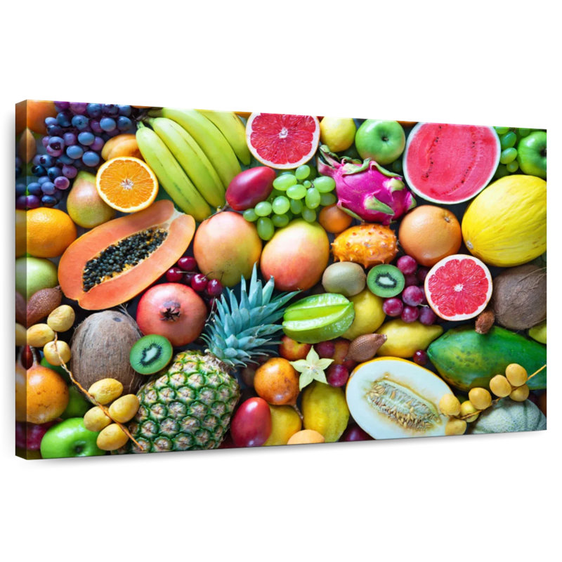 Yarlin fruits tropicaux mûres, H 8 po x l 12 po