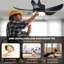Ceiling Fan with LED Lights-171508387