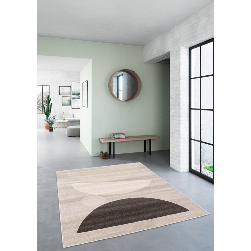 Rectangle Geometric Shapes Area Rug, Rectangle 200 x 290 cm