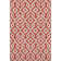 Premium Machine Washable Cerrito Red Rug