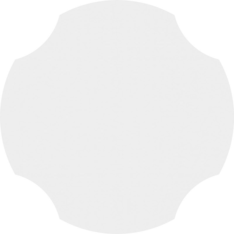 Médaillon de plafond contemporain en PVC de qualité architecturale 22 po x P 1 po x P 7 1/2 po x P 1 po