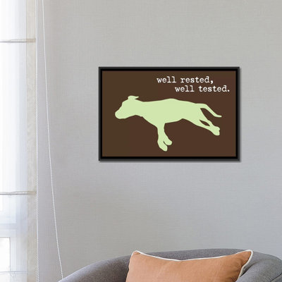«Well Rested I», impression sur toile