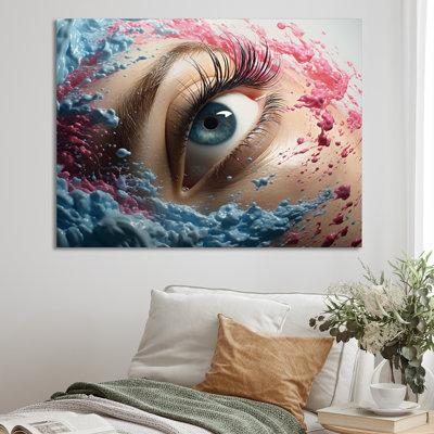 Blue Eye Visions sur impression sur toile