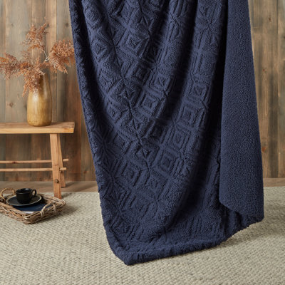 Geo Fleece Throw Blanket