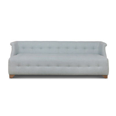 Scroll Arm Sofa, Putty