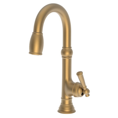 Jacobean Single Handle Pull Down Bar Faucet