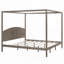 Lit plateforme avec tête de lit et pieds de support CaNopy-1272864168