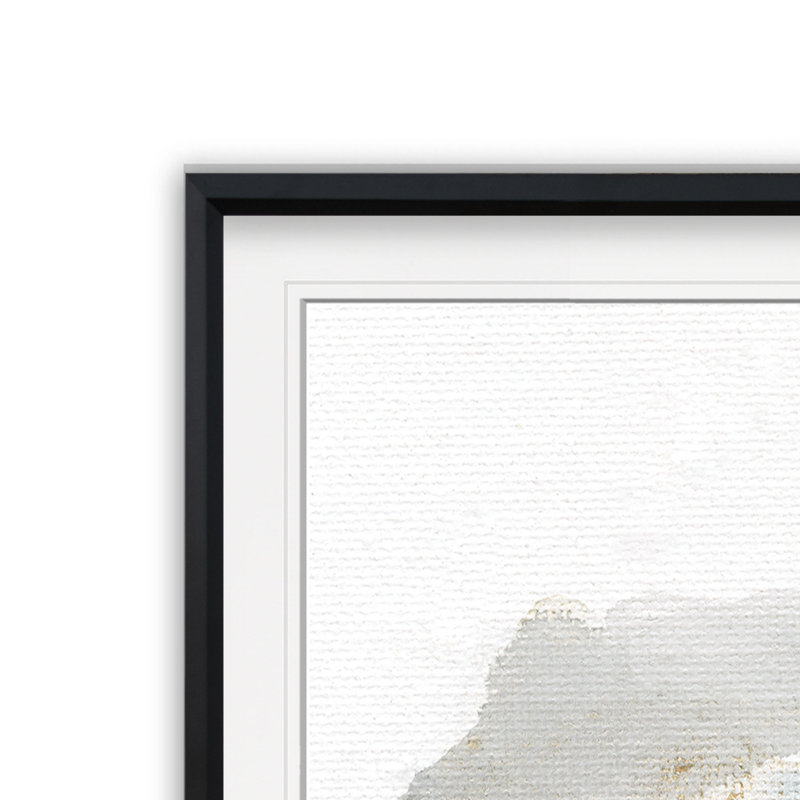 «Sand and Sky I», reproduction, H 27 po x l 27 po x p 1,5 po, Cadre noir