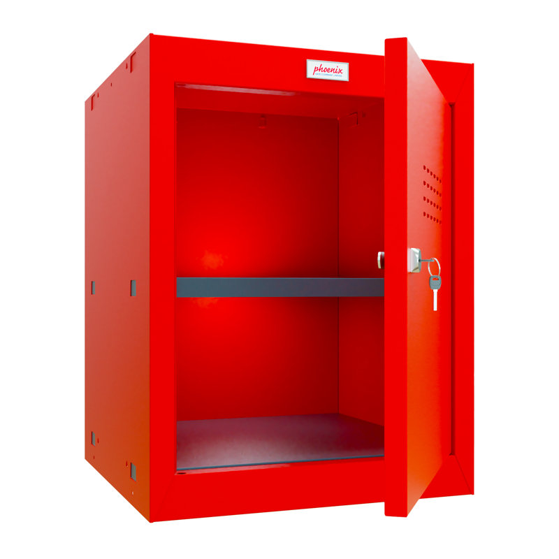 Metal 1 - Tier 40cm with Key, Red